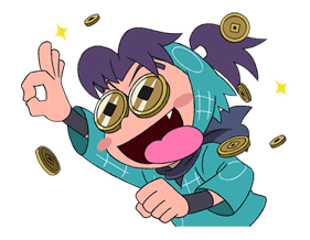 Nintama Rantarō Sticker for LINE & WhatsApp | ZIP: GIF & PNG