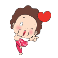 Oh! My Madame 2 Sticker for LINE & WhatsApp | ZIP: GIF & PNG