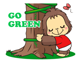 OrangUtan Special - WWF Indonesia OrangUtan Special - WWF Indonesia Sticker for LINE & WhatsApp | ZIP: GIF & PNG