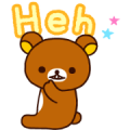 Rilakkuma: Large and in Charge Sticker for LINE & WhatsApp | ZIP: GIF & PNG
