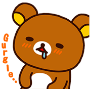 Rilakkuma Pop-Up Stickers Rilakkuma Pop-Up Stickers Sticker for LINE & WhatsApp | ZIP: GIF & PNG