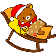 Rilakkuma Xmas & Holiday Sticker for LINE & WhatsApp | ZIP: GIF & PNG