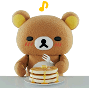 Rilakkuma the Movie Rilakkuma the Movie Sticker for LINE & WhatsApp | ZIP: GIF & PNG