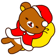 Rilakkuma's Xmas & New Year Sticker for LINE & WhatsApp | ZIP: GIF & PNG
