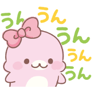 Super Cute Mamegoma Stickers Super Cute Mamegoma Stickers Sticker for LINE & WhatsApp | ZIP: GIF & PNG