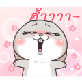 Very Miss Rabbit Acting Sticker for LINE & WhatsApp | ZIP: GIF & PNG
