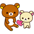Winter Rilakkuma Stickers Sticker for LINE & WhatsApp | ZIP: GIF & PNG