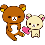 Winter Rilakkuma Stickers Winter Rilakkuma Stickers Sticker for LINE & WhatsApp | ZIP: GIF & PNG