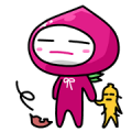 momoco's easy life Sticker for LINE & WhatsApp | ZIP: GIF & PNG
