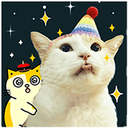 AMA Big Stickers 10th Limited Edition Sticker for LINE & WhatsApp | ZIP: GIF & PNG