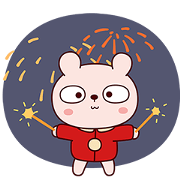 Best Wishes by Lengtoo Baby New Year Stickers Best Wishes by Lengtoo Baby NY Stickers Sticker for LINE & WhatsApp | ZIP: GIF & PNG
