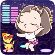 Megyo and Megab Pop-Ups Sticker for LINE & WhatsApp | ZIP: GIF & PNG