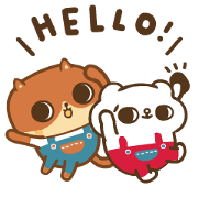 SONG SONG MEOW × din-dong Sticker for LINE & WhatsApp | ZIP: GIF & PNG