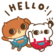 SONG SONG MEOW × din-dong SONG SONG MEOW × din-dong Sticker for LINE & WhatsApp | ZIP: GIF & PNG