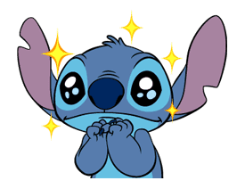 Stitch Stickers: LINE WhatsApp GIF PNG