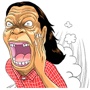 Super Radical Gag Family in Taiwanese Sticker for LINE & WhatsApp | ZIP: GIF & PNG
