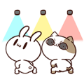 Tofu Cat Animated Sticker for LINE & WhatsApp | ZIP: GIF & PNG