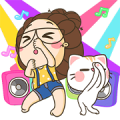 TuaGom: Pop-Up Stickers Sticker for LINE & WhatsApp | ZIP: GIF & PNG