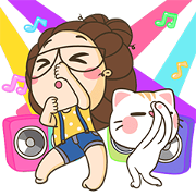 TuaGom: Pop-Up Stickers TuaGom: Pop-Up Stickers Sticker for LINE & WhatsApp | ZIP: GIF & PNG