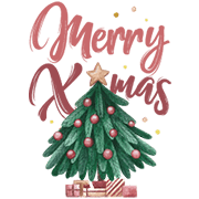 Warm Xmas Music Stickers Sticker for LINE & WhatsApp | ZIP: GIF & PNG