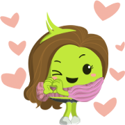 A DAY WITH AUNJAI A DAY WITH AUNJAI Sticker for LINE & WhatsApp | ZIP: GIF & PNG