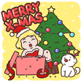 [BIG] MR.HH Year-End Stickers Sticker for LINE & WhatsApp | ZIP: GIF & PNG
