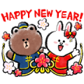 BROWN & FRIENDS CNY Stickers (2020)