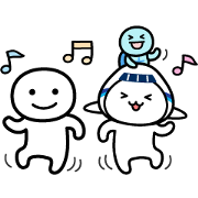 Betsuni Iijan & ANA Soracchi Sticker for LINE & WhatsApp | ZIP: GIF & PNG