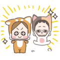 CHUCHUMEI: Cat and Dog Sticker for LINE & WhatsApp | ZIP: GIF & PNG
