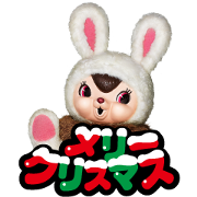 Echika Christmas Stickers Echika Christmas Stickers Sticker for LINE & WhatsApp | ZIP: GIF & PNG