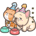 French Bulldog PIGU-Custom Stickers II