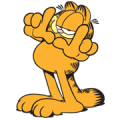 Garfield Sticker for LINE & WhatsApp | ZIP: GIF & PNG