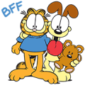 Garfield & Friends Sticker for LINE & WhatsApp | ZIP: GIF & PNG