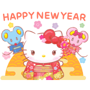 Romantic Hello Kitty – LINE stickers