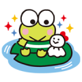 KEROKEROKEROPPI Sticker for LINE & WhatsApp | ZIP: GIF & PNG