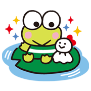 KERO KERO KEROPPI KEROKEROKEROPPI Sticker for LINE & WhatsApp | ZIP: GIF & PNG