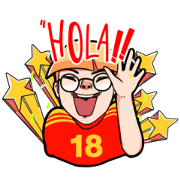 Khobsanam World Cup 2018 ! Khobsanam World Cup 2018 Sticker for LINE & WhatsApp | ZIP: GIF & PNG