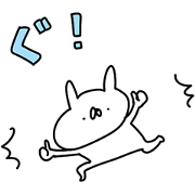 LINE MOBILE × USAGI TEIKOKU LINE MOBILE × USAGI TEIKOKU Sticker for LINE & WhatsApp | ZIP: GIF & PNG