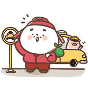 LINE TAXI GO! Sticker for LINE & WhatsApp | ZIP: GIF & PNG