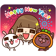 Labito & Karoto's Daily Life Sticker for LINE & WhatsApp | ZIP: GIF & PNG