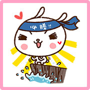 Labito & Tamago Fighting Stickers Sticker for LINE & WhatsApp | ZIP: GIF & PNG