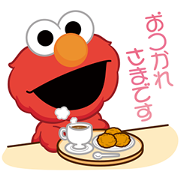 Morinaga Biscuit × Sesame Street Morinaga Biscuit × Sesame Street Sticker for LINE & WhatsApp | ZIP: GIF & PNG