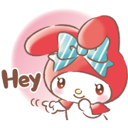 My Melody: Heartful Days Sticker for LINE & WhatsApp | ZIP: GIF & PNG