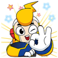 Power for Thai Happiness Sticker for LINE & WhatsApp | ZIP: GIF & PNG