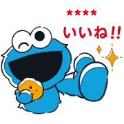 SESAME STREET Custom Stickers SESAME STREET Custom Stickers Sticker for LINE & WhatsApp | ZIP: GIF & PNG