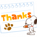 Snoopy’s Supersized Animated Phrases Sticker for LINE & WhatsApp | ZIP: GIF & PNG