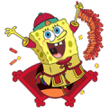 SpongeBob SquarePants CNY Stickers [BIG] (2020)