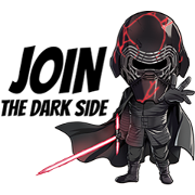 Star Wars : The Rise of Skywalker Sticker for LINE & WhatsApp | ZIP: GIF & PNG