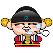 Taipei Fubon doll Taipei Fubon doll Sticker for LINE & WhatsApp | ZIP: GIF & PNG