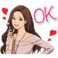 True Beauty Gorgeous Voice Stickers